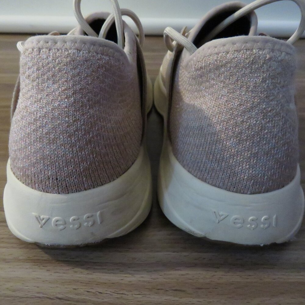 VESSI Everyday Classic Sneaker Athletic Shoes in Classic Blush - Women's Sz 8 - Picture 10 of 13